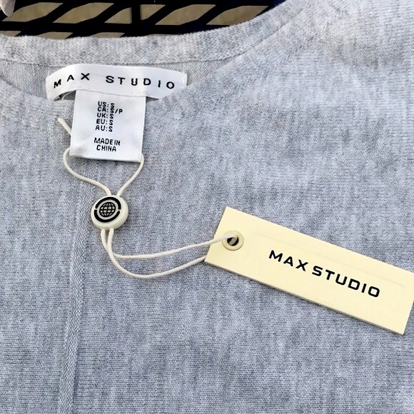 NWT Max Studio Light Gray Sweater - Picture 10 of 15